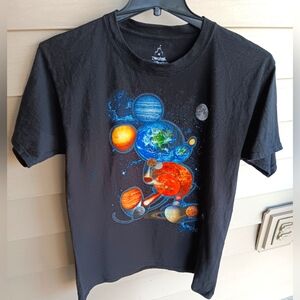 EUC Disneyland Mickey Mouse Universe Black TShirt Size Medium